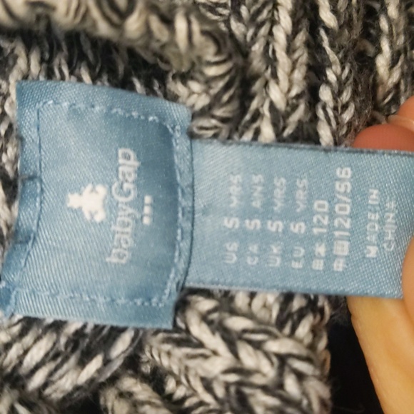 BabyGap Toddler Child Knit High Collar Sweater Size 5 Years - Picture 5 of 9